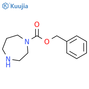 Benzyl 1,4-diazepane-1-carboxylate structure