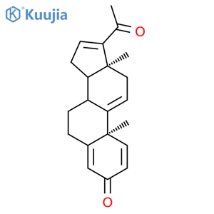 Pregna-1,4,9(11),16-tetraene-3,20-dione structure