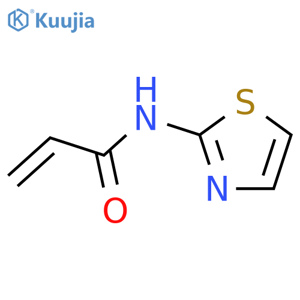 2-Propenamide,N-2-thiazolyl- structure