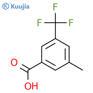 3-Methyl-5-(trifluoromethyl)benzoic Acid structure