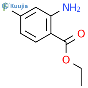 Ethyl 2-Amino-4-fluorobenzoate structure