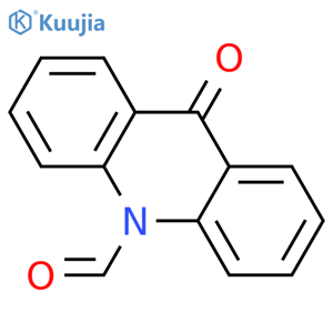 9-Oxo-10(9H)-acridinecarboxaldehyde structure