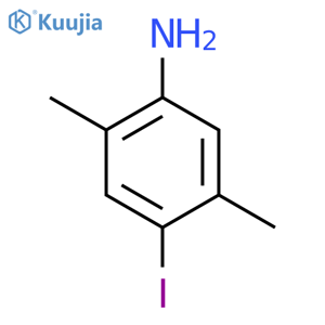 (4-Iodo-2,5-dimethylphenyl)amine structure