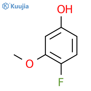 4-Fluoro-3-methoxyphenol structure