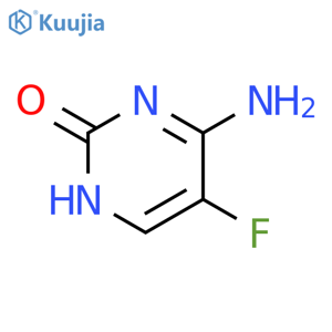 2-Pyrimidinol,4-amino-5-fluoro- structure