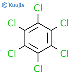 Hexachlorobenzene structure