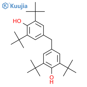 4,4'-Methylenebis(2,6-DI-tert-butylphenol) structure