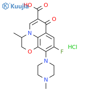 Ofloxacin hydrochloride structure