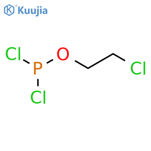 Phosphorodichloridous acid, chloroethyl ester structure