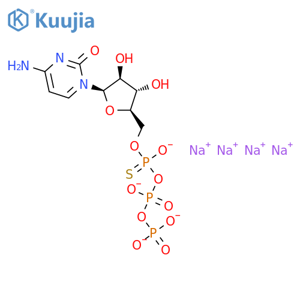 Cytidine, 5'&reg;P''-ester with thiotriphosphoricacid ((HO)2P(O)OP(O)(OH)OP(O)(OH)(SH)), (R)- (9CI) structure