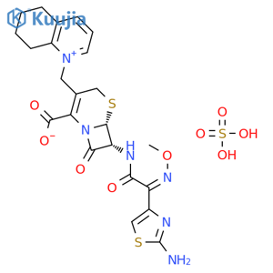 CEFQUINOME SULFATE structure