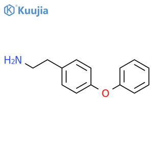 2-(4-Phenoxyphenyl)ethanamine structure