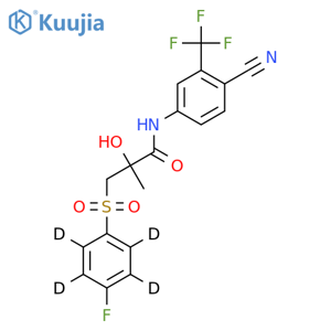 Bicalutamide-d4 structure