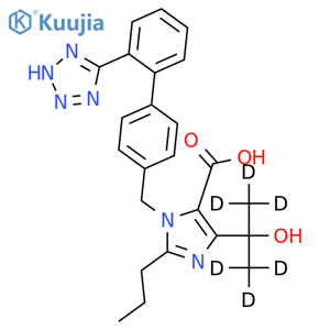 Olmesartan-d6 Acid structure