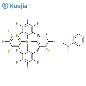 N,N-Dimethylanilinium tetrakis(pentafluorophenyl)borate structure