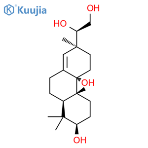 4a,7(2H)-Phenanthrenediol,2-[(1R)-1,2-dihydroxyethyl]-3,4,4b,5,6,7,8,8a,9,10-decahydro-2,4b,8,8-tetramethyl-,(2S,4aS,4bR,7R,8aR)- structure