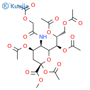 2,4,7,8,9-Pentaacetyl-D-N-acetylglycolylneuraminic Acid Methyl Ester structure