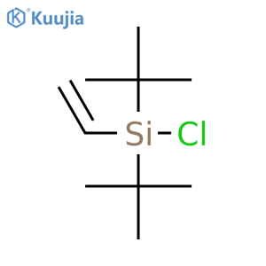 Silane, chlorobis(1,1-dimethylethyl)ethenyl- structure