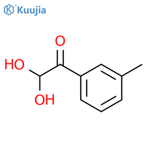 2,2-Dihydroxy-1-(m-tolyl)ethanone structure