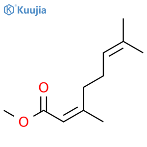 Methyl geranate structure