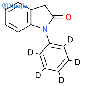 1,3-Dihydro-1-d5-phenyl-2H-indol-2-one structure