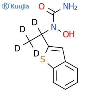 Zileuton-d4 (major) structure