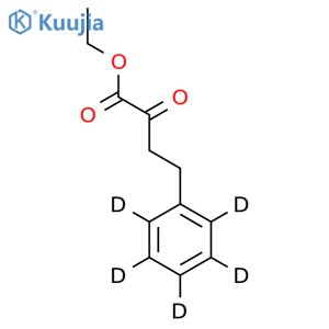 Ethyl 2-Oxo-4-phenylbutyrate-d5 structure