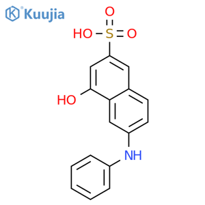 7-Anilino-1-naphthol-3-sulfonic Acid structure