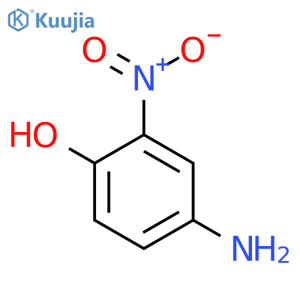 4-\u200bAmino-\u200b2-\u200bnitrophenol structure