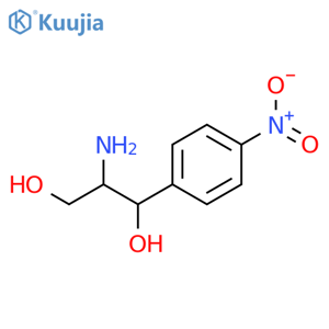 2-Amino-1-(4-nitrophenyl)-1,3-propanediol structure