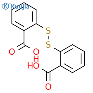 2-[(2-carboxyphenyl)disulfanyl]benzoic acid structure