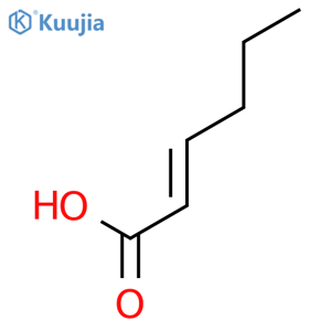 hex-2-enoic acid structure