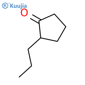 2-propylcyclopentan-1-one structure