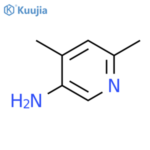 4,6-Dimethylpyridin-3-amine structure