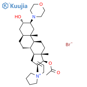 Rocuronium bromide structure