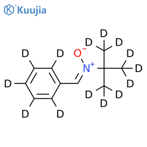 N-tert-Butyl-d9-phenyl-d5-nitrone structure