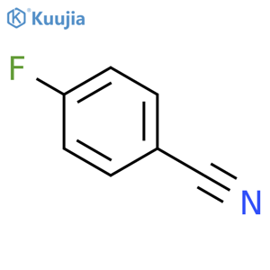 4-Fluorobenzonitrile structure