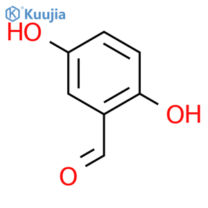 2,5-Dihydroxybenzaldehyde structure