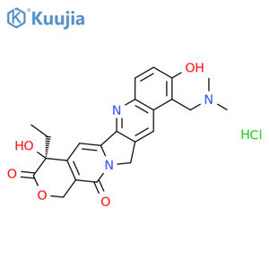 Topotecan Hydrochloride structure