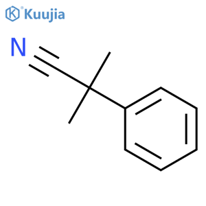 2-Methyl-2-phenylpropanenitrile structure