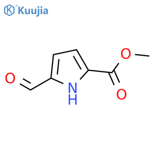 Methyl 5-formyl-1H-pyrrole-2-carboxylate structure