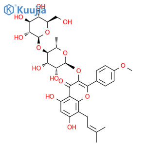 Baohuoside VII structure