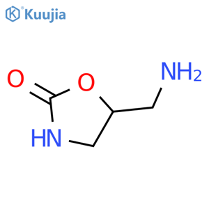 5-(aminomethyl)-1,3-oxazolidin-2-one structure