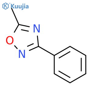 5-Methyl-3-phenyl-1,2,4-oxadiazole structure