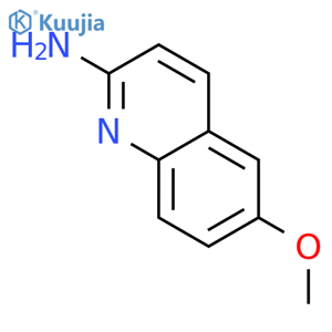 2-Amino-6-methoxy-quinoline structure