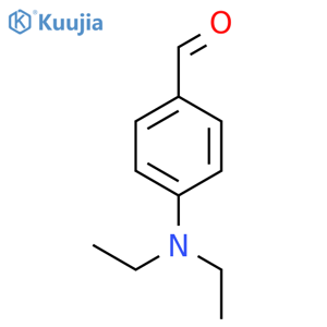 4-Diethylaminobenzaldehyde structure