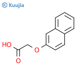 2-(naphthalen-2-yloxy)acetic acid structure