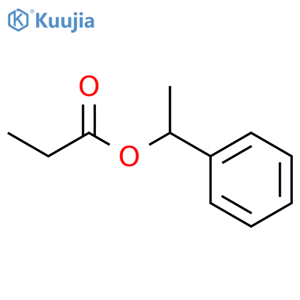 1-phenylethyl propionate structure