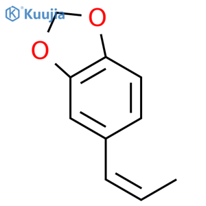 1,3-Benzodioxole,5-(1-propen-1-yl)- structure