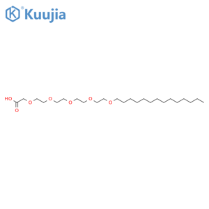 3,6,9,12,15-Pentaoxanonacosanoicacid structure